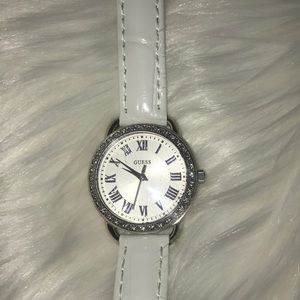 White Guess watch